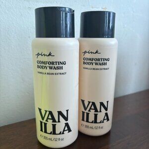 PINK Victoria's Secret Vanilla Comforting Body wash 2 pack